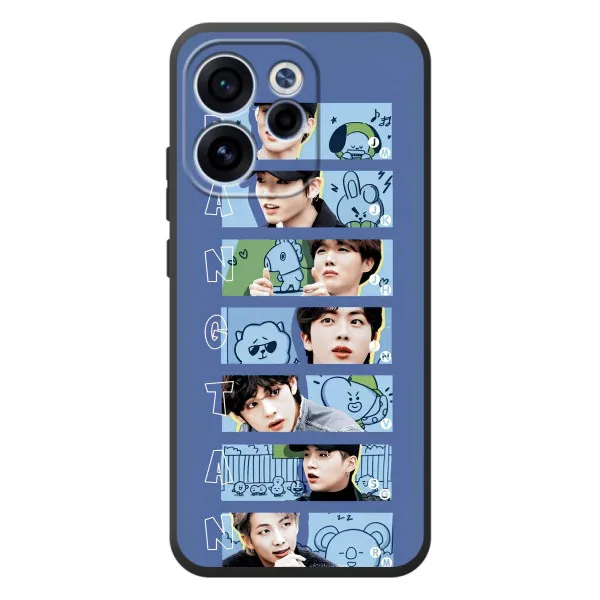 Чехол с принтом «Bangtan» для OPPO Reno 15 FS Чехол с принтом «Bangtan» для OPPO Reno 15 FS