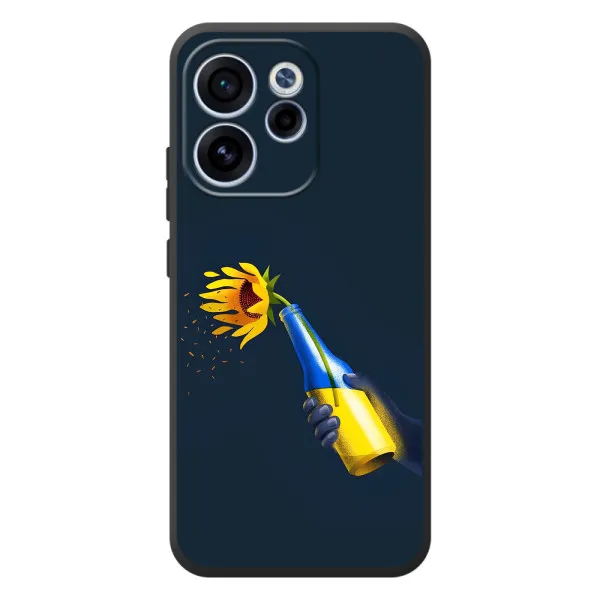 Чохол з принтом «Коктель молотова» для OPPO Reno 15 FS