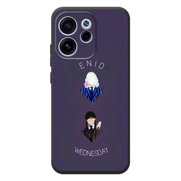 Чехол с принтом «Уэнздей и подруга» для OPPO Reno 15 FS
