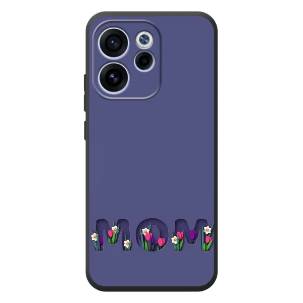 Чехол с принтом «Мама в цветах» для OPPO Reno 15 FS