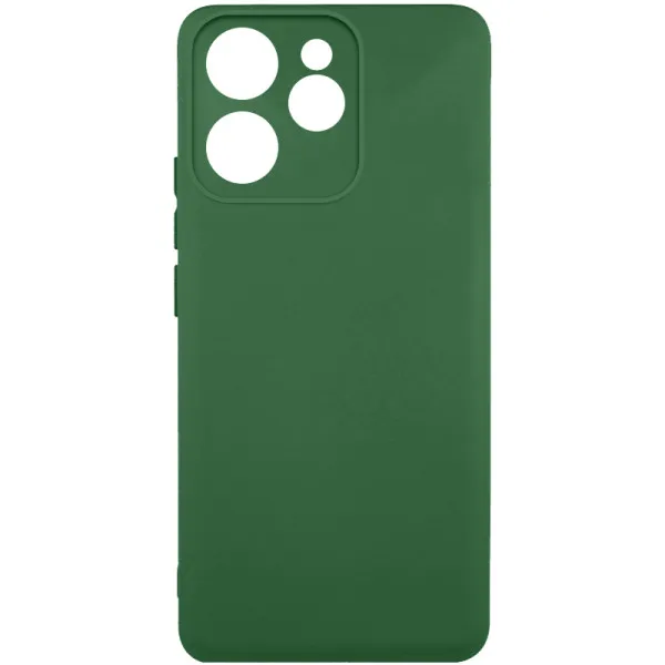 Чехол TPU GETMAN Liquid Silk Full Camera для Oppo Reno 15 Pro — Зеленый