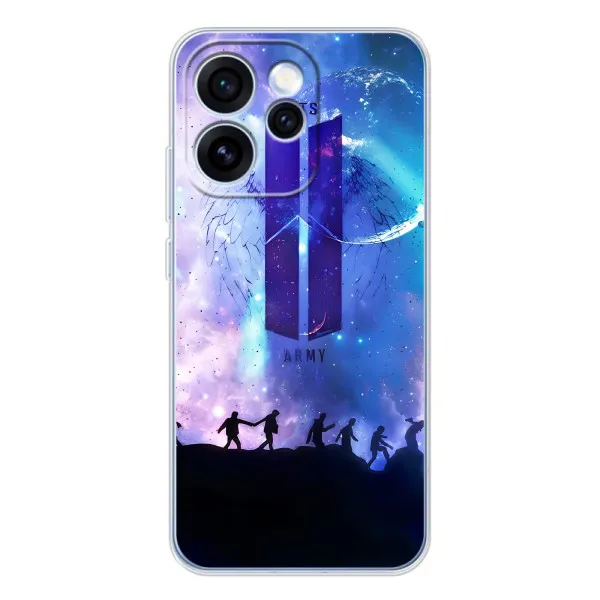 Чехол с принтом «Army BTS» для OPPO Reno 15 Pro