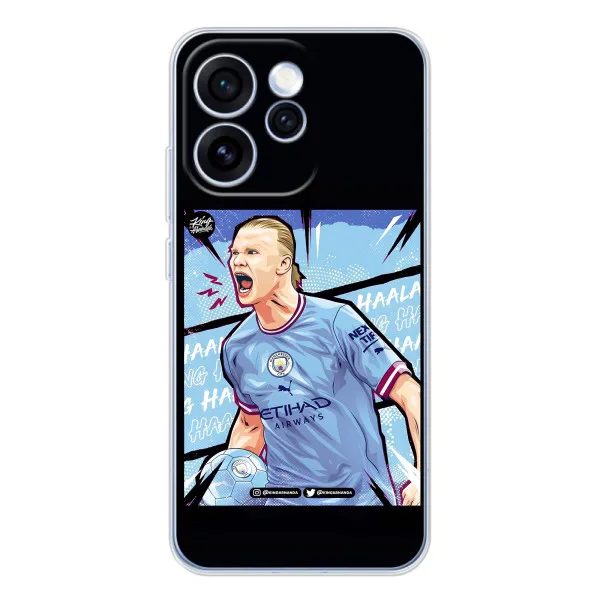Чехол с принтом «гол Эрлинг Холланд» для OPPO Reno 15 Pro