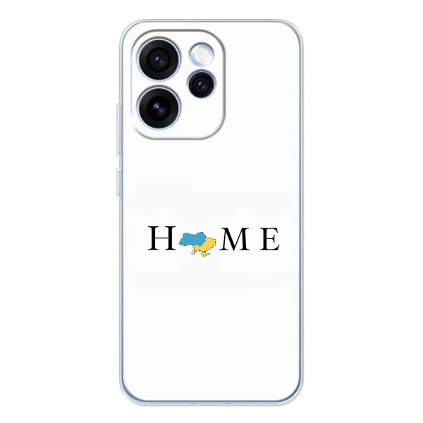 Чехол с принтом «Home» для OPPO Reno 15 Pro