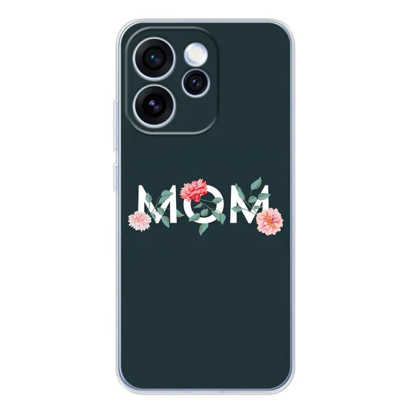 Чехол с принтом «Mom дизайн» для OPPO Reno 15 Pro