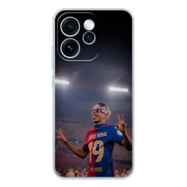Чохол з принтом «Ямаль на стадіоні» для OPPO Reno 15 Pro