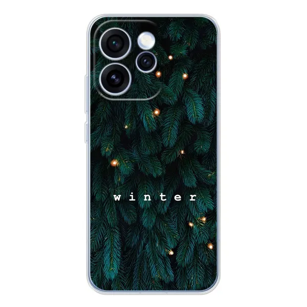 Чехол с принтом «Winter» для OPPO Reno 15 Pro