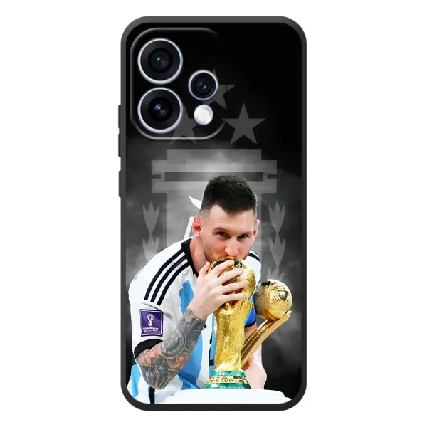 Чехол с принтом «Месси Чемпион» для OPPO Reno 15