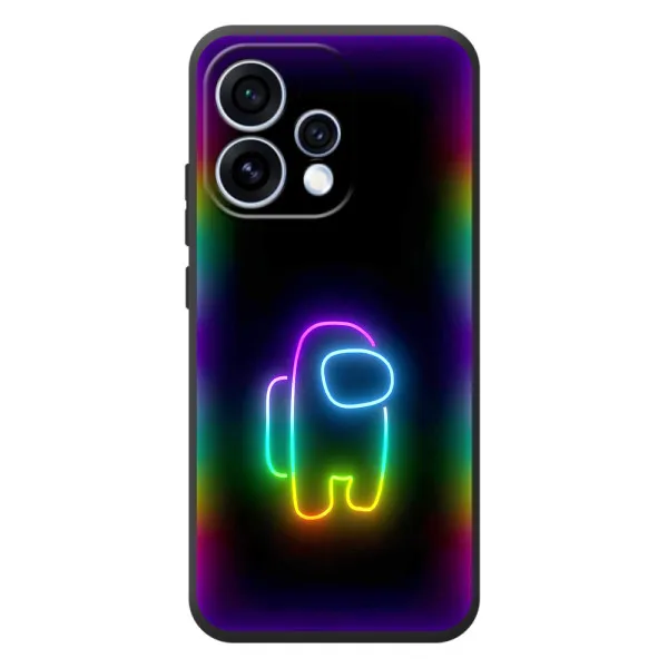 Чехол с принтом «Яркий скин» для OPPO Reno 15