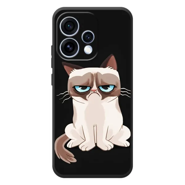 Чехол с принтом «Грустный кот» для OPPO Reno 15 Чехол с принтом «Грустный кот» для OPPO Reno 15