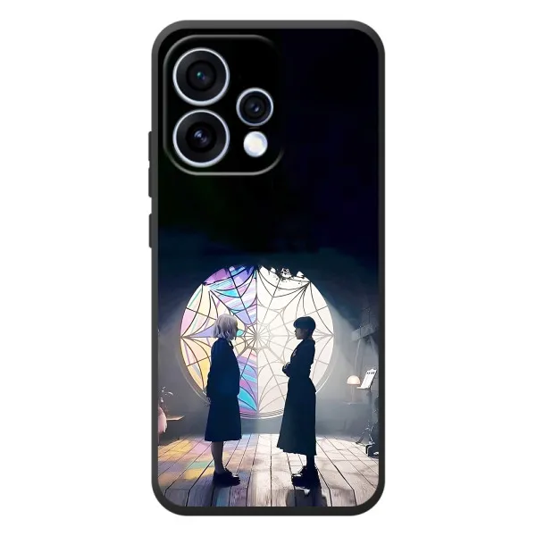 Чехол с принтом «Уэнздей и Инид» для OPPO Reno 15 Чехол с принтом «Уэнздей и Инид» для OPPO Reno 15