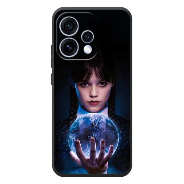 Чохол з принтом «Магічна сфера Венздей» для OPPO Reno 15