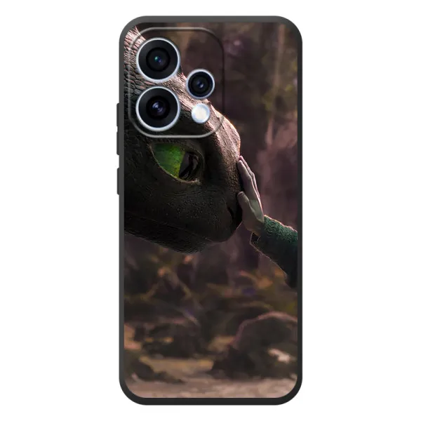 Чехол с принтом «Сцена с драконом» для OPPO Reno 15