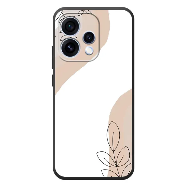 Чехол с принтом «Нюдовая веточка абстракция» для OPPO Reno 15
