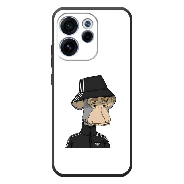 Чехол с принтом «обезьяна NFT Adidas» для OPPO Reno 15F