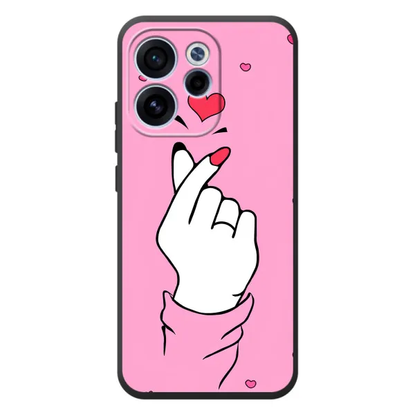 Чехол с принтом «Знак Love» для OPPO Reno 15F