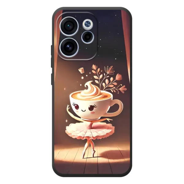Чехол с принтом «Балерина капучина» для OPPO Reno 15F