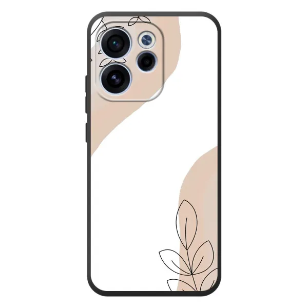 Чехол с принтом «Нюдовая веточка абстракция» для OPPO Reno 15F