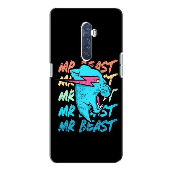Чехол с принтом «logo Mr beast» для OPPO Reno 2