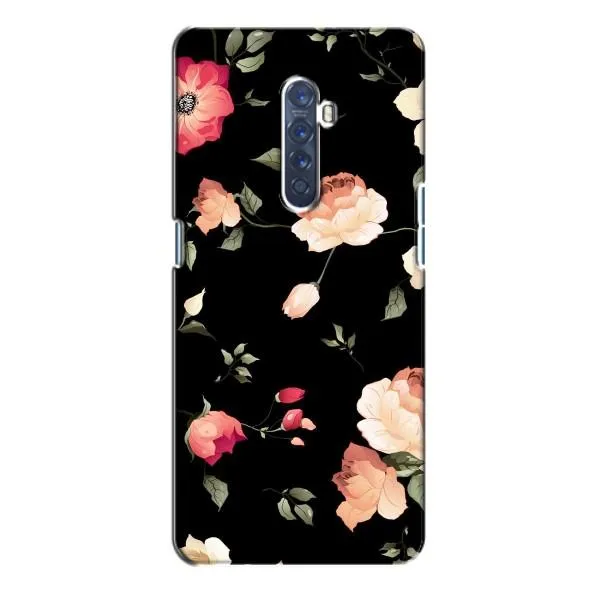 Чехол с принтом «Розочки» для OPPO Reno 2