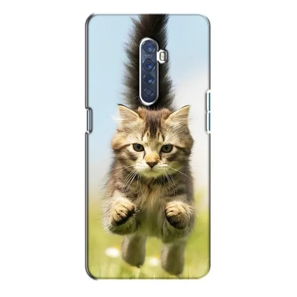 Чехол с принтом «Прыжок кота» для OPPO Reno 2