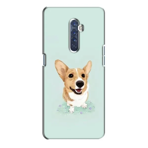 Чехол с принтом «Корги» для OPPO Reno 2