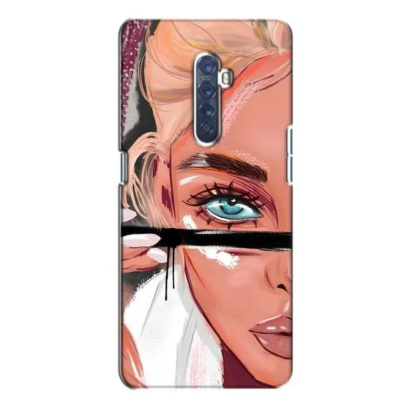 Чехол с принтом «Макияж» для OPPO Reno 2 Чехол с принтом «Макияж» для OPPO Reno 2