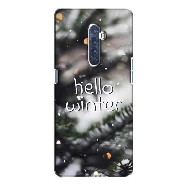 Чехол с принтом «Hello winter» для OPPO Reno 2
