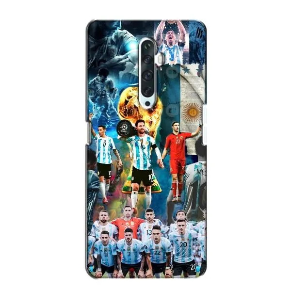 Чохол з принтом «Аргентина Мессі» для OPPO Reno 2Z Чохол з принтом «Аргентина Мессі» для OPPO Reno 2Z