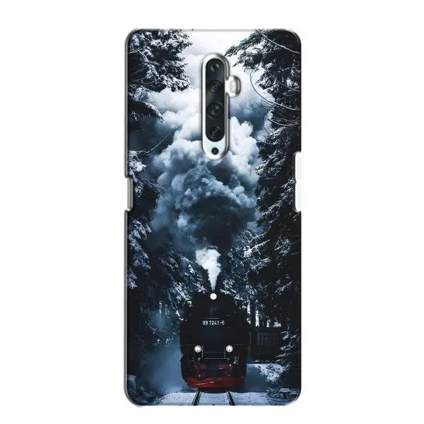 Чехол с принтом «Зимний поезд» для OPPO Reno 2Z