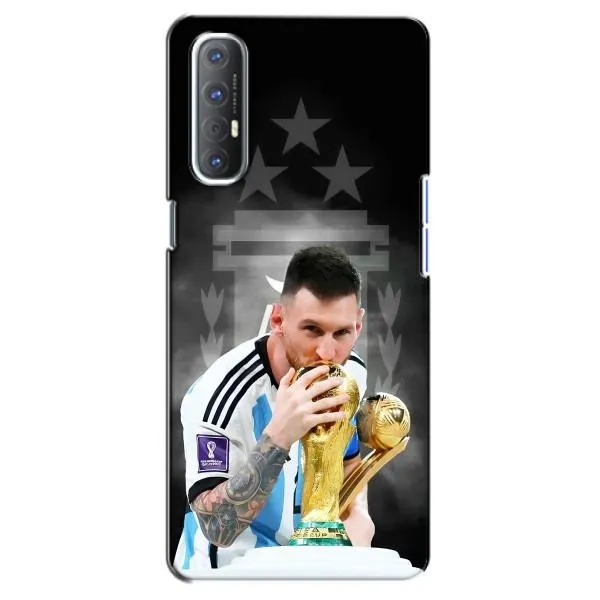 Чехол с принтом «Месси Чемпион» для OPPO Reno 3 Pro