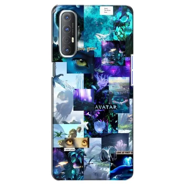 Чехол с принтом «коллаж Аватар» для OPPO Reno 3 Pro