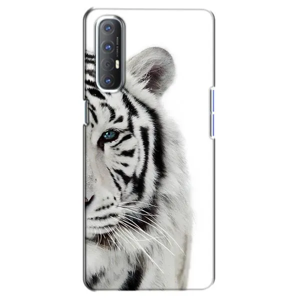 Чехол с принтом «Белый Тигр» для OPPO Reno 3 Pro