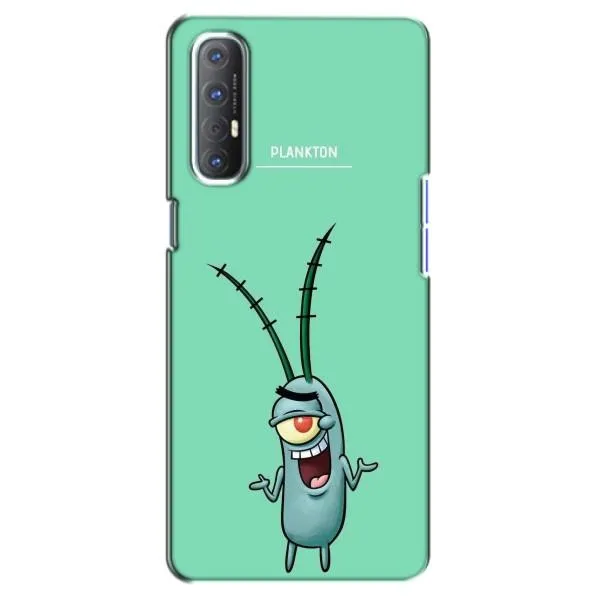 Чохол з принтом «Персонаж Планктон» для OPPO Reno 3 Pro