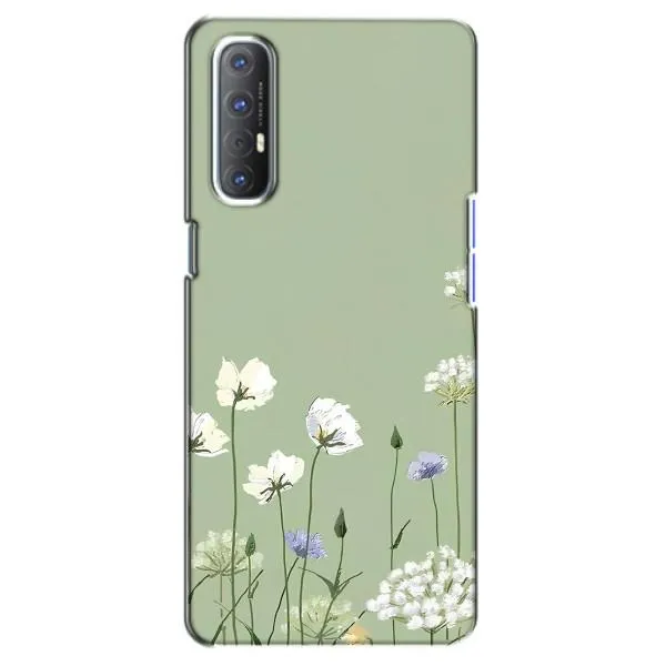 Чохол з принтом «Квіти на зеленому» для OPPO Reno 3 Pro Чохол з принтом «Квіти на зеленому» для OPPO Reno 3 Pro