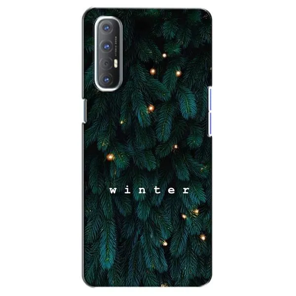 Чехол с принтом «Winter» для OPPO Reno 3 Pro