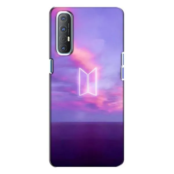 Чехол с принтом «BTS логотип» для OPPO Reno 3