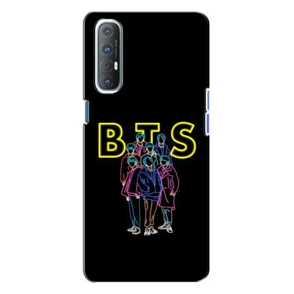Чехол с принтом «BTS стайл» для OPPO Reno 3