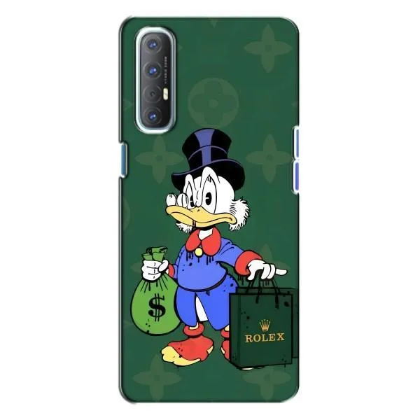 Чехол с принтом «Богатая Утка» для OPPO Reno 3