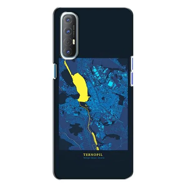 Чехол с принтом «Тернополь» для OPPO Reno 3