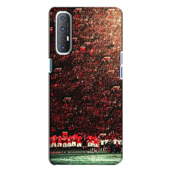 Чехол с принтом «фанаты Манчестер Юнайтед» для OPPO Reno 3 Чехол с принтом «фанаты Манчестер Юнайтед» для OPPO Reno 3