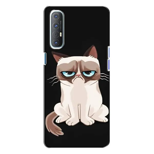 Чехол с принтом «Грустный кот» для OPPO Reno 3 Чехол с принтом «Грустный кот» для OPPO Reno 3