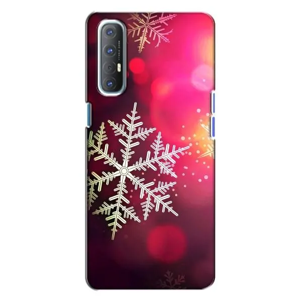 Чехол с принтом «Снежинка» для OPPO Reno 3