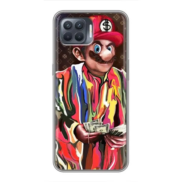 Чехол с принтом «Mario LV» для OPPO Reno 4 Lite