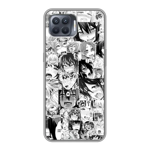 Чехол с принтом «Ahegao manga» для OPPO Reno 4 Lite