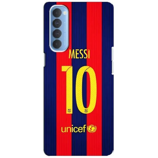 Чехол с принтом «Messi Barca 10» для OPPO Reno 4 Pro Чехол с принтом «Messi Barca 10» для OPPO Reno 4 Pro
