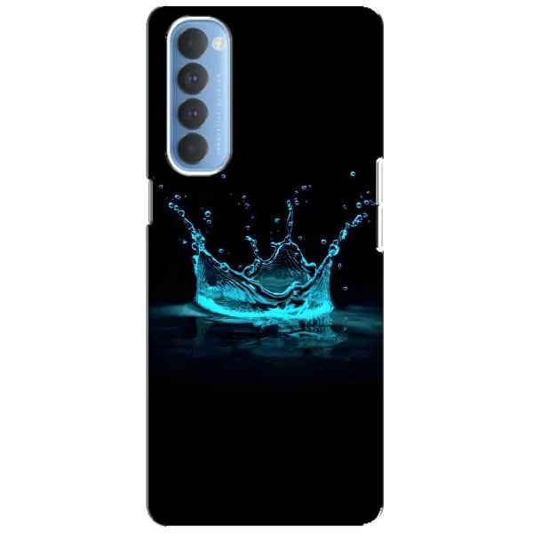 Чехол с принтом «Капля короны» для OPPO Reno 4 Pro