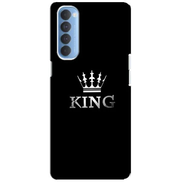 Чехол с принтом «KING» для OPPO Reno 4 Pro
