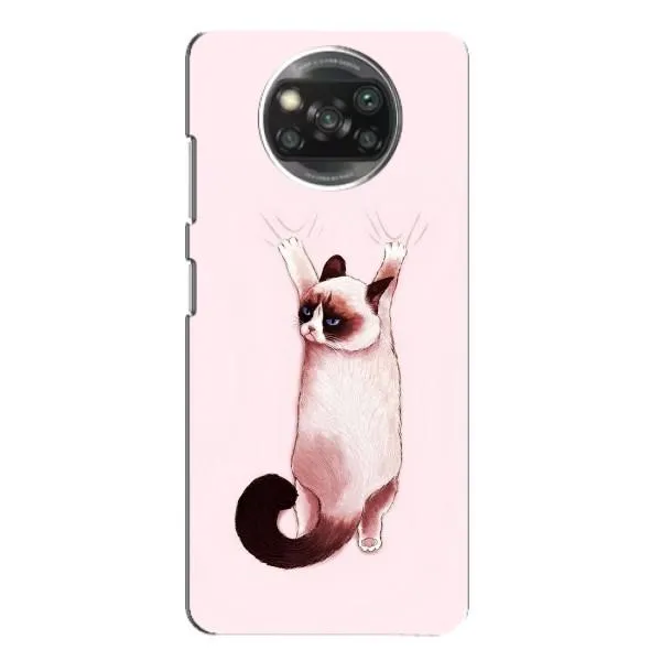 Чехол с принтом «Котик падает» для OPPO Reno 4
