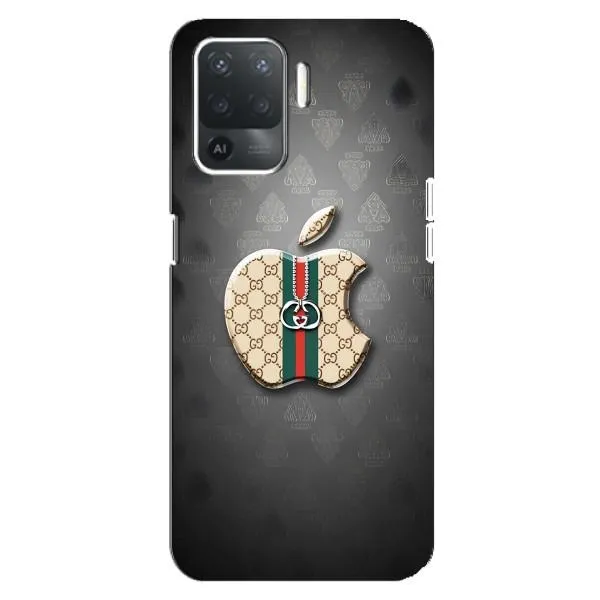 Чохол з принтом «Apple gucci» для OPPO Reno 5 Lite Чохол з принтом «Apple gucci» для OPPO Reno 5 Lite
